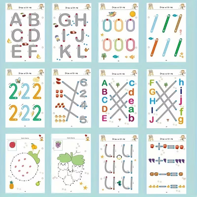 Educational Pen Control Workbook