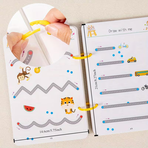 Educational Pen Control Workbook