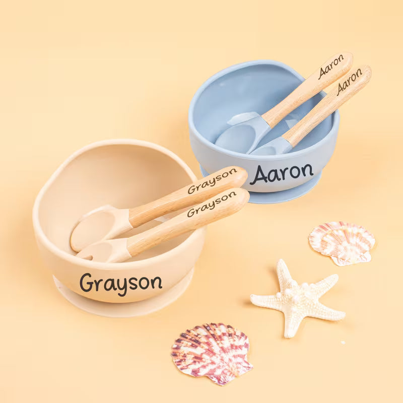 3 Piece Personalised Toddler Feeding Set