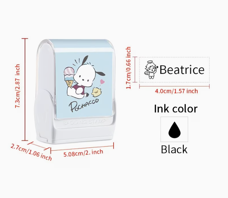 Personalized Name Stamp Simple