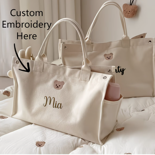 Personalised Mom Tote Bag