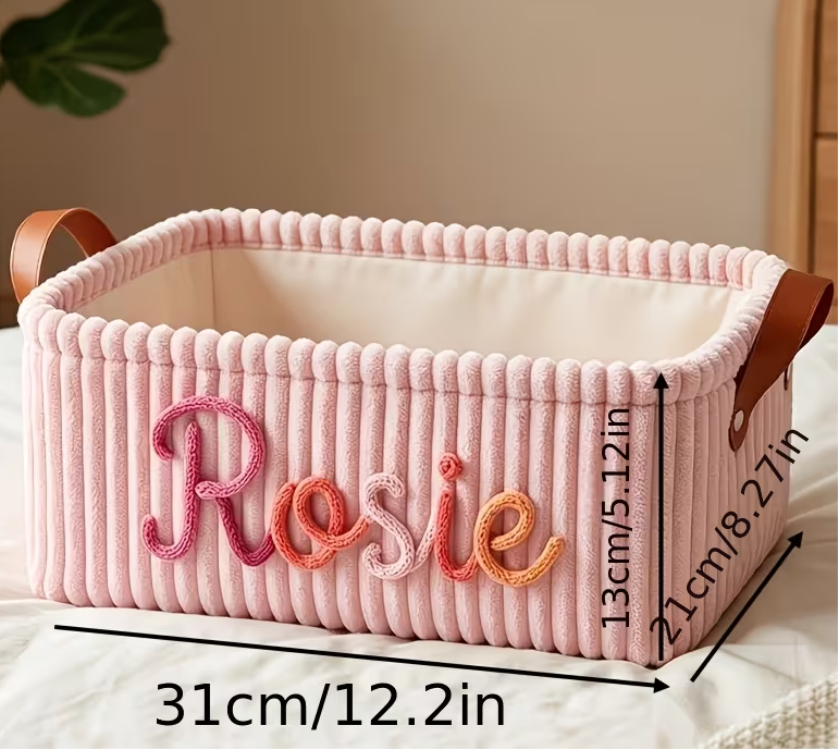 Personalised Storage Basket
