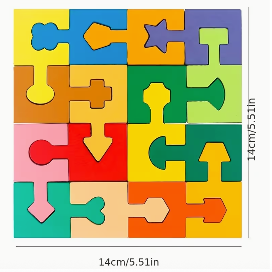Block Puzzle - 16 Piece